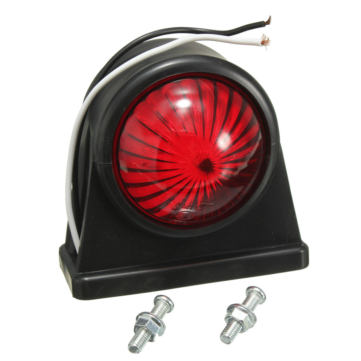 12V E8 E-marked Truck Trailer Lorry Caravan Side LED Light Lamp Red White