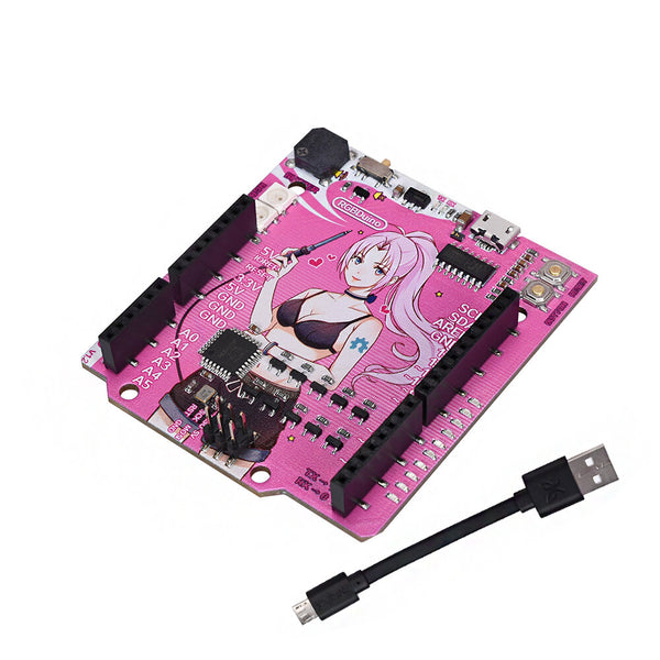 RGBDuino UN0 V1.2 Jenny Development Board ATmega328P Chip CH340C VS UN0 R3 Upgrade for Raspberry Pi 4 Raspberry Pi 3B Geekcreit for Arduino - products that work with official Arduino boards