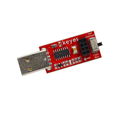 ESP8266 Downloader Serial WIFI Module ESP-01 ESP-01S Firmware Burning Test