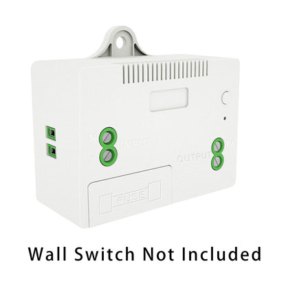 MoesHouse RF433 Wireless Switch No Battery Remote Control Wall Light Switch Self Powered No Wiring Needed Wall Panel Transmitter